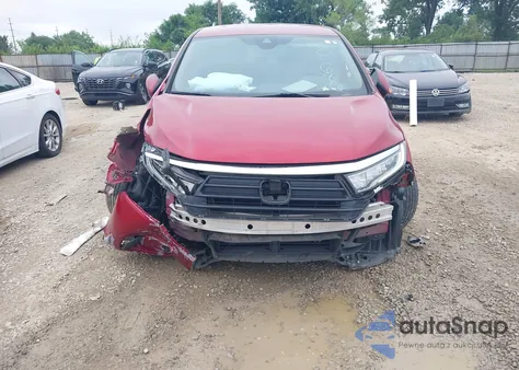 2022 Honda Odyssey Ex z USA, uszkodzony, nr VIN 5FNRL6H53NB005686